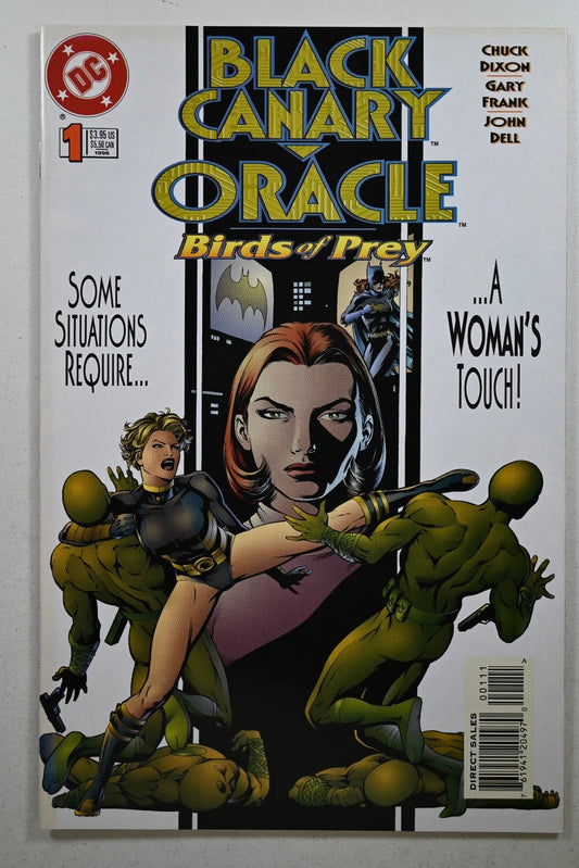 Black Canary/Oracle: Birds of Prey #1 Front Cover