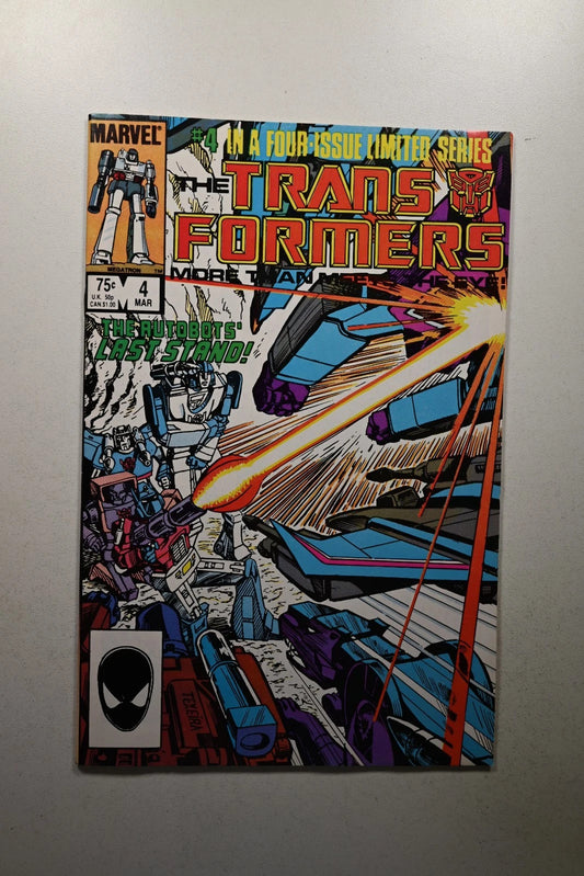 The Transformers #4 Front Cover