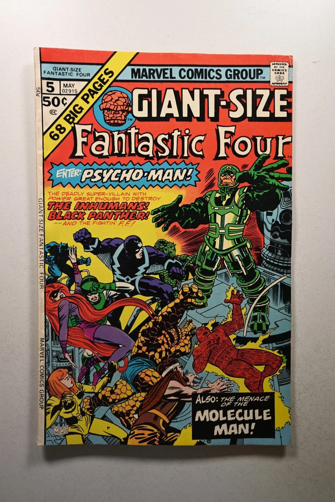 Giant-Size Fantastic Four #5 Front Cover