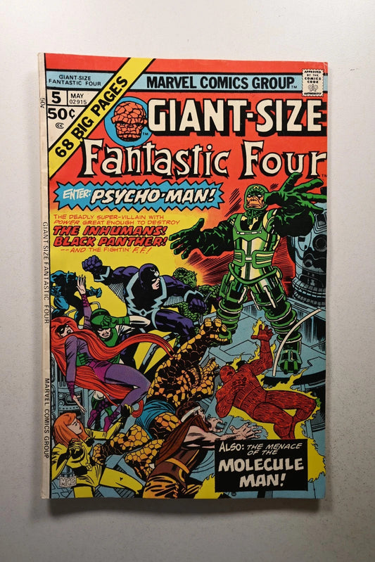 Giant-Size Fantastic Four #5 Front Cover