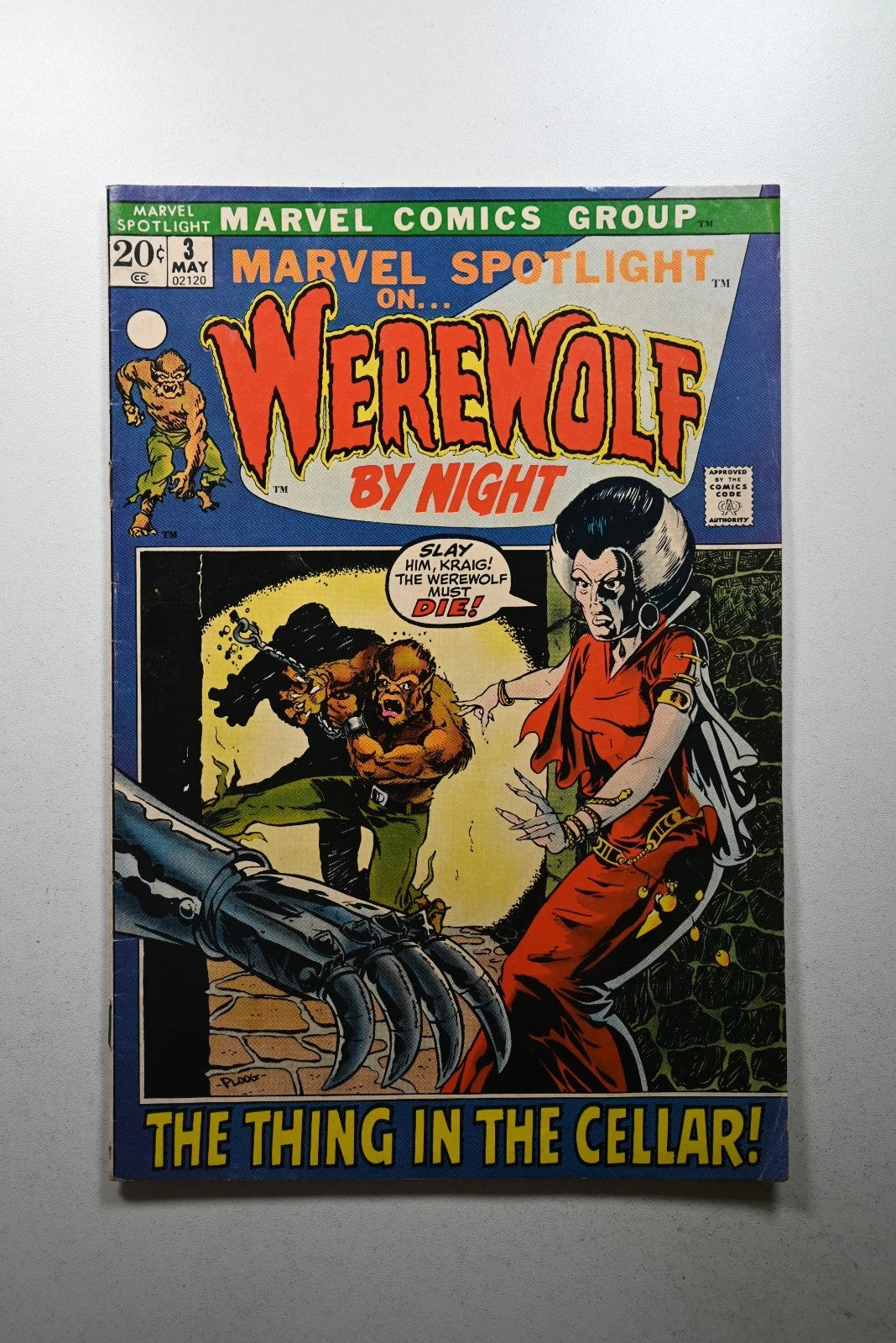 Marvel Spotlight #3 Front Cover