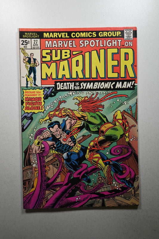 Marvel Spotlight #27 Front Cover