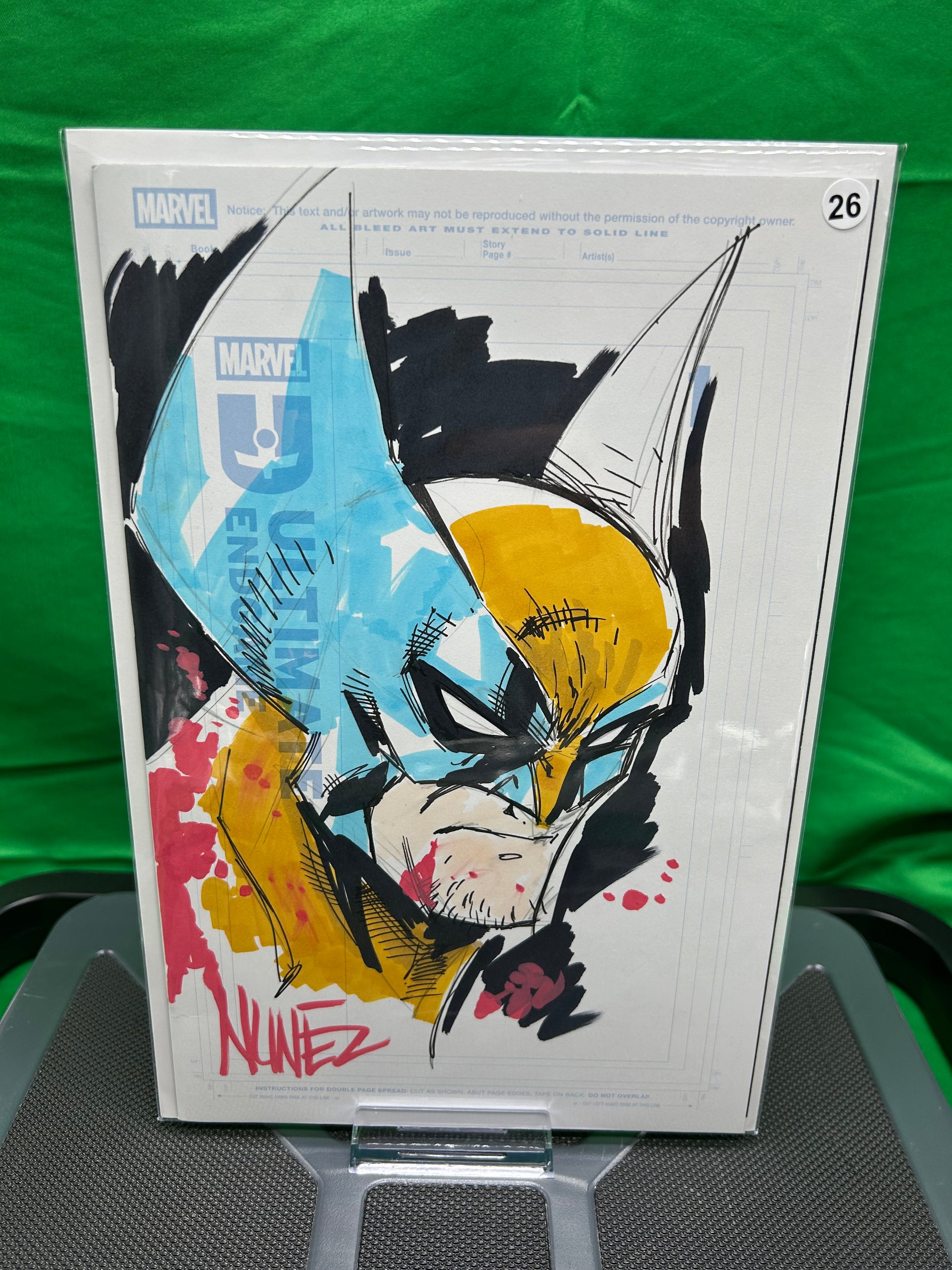 Ultimate Endgame Wolverine sketch