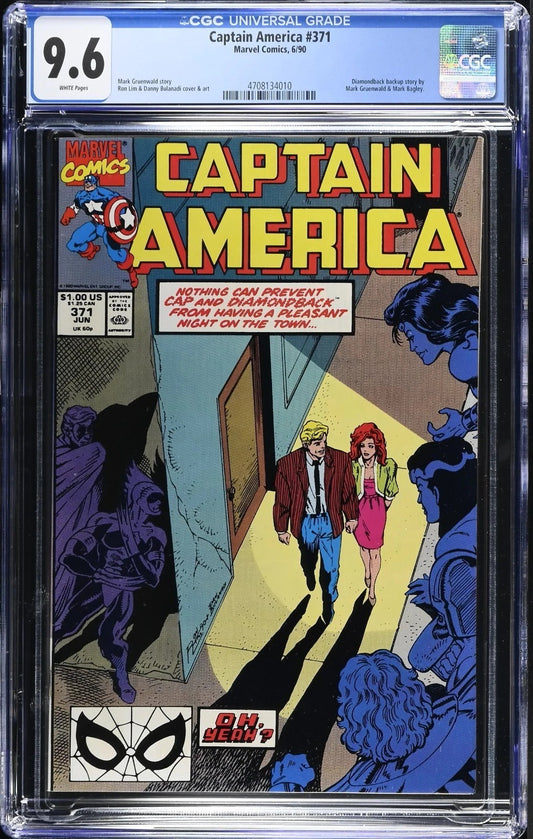 CAPTAIN AMERICA #371 CGC 9.6 Front Cover
